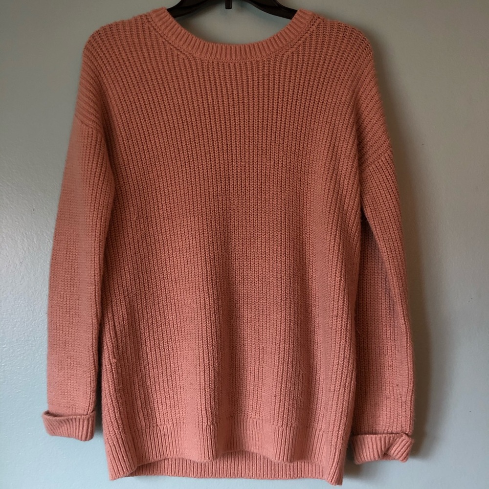 Blush pink sweater